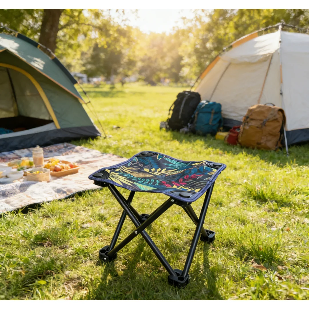ポータブル折りたたみスツール ミニキャンプチェア アウトドア - Kids Outdoor Folding Chair のレビューと価格