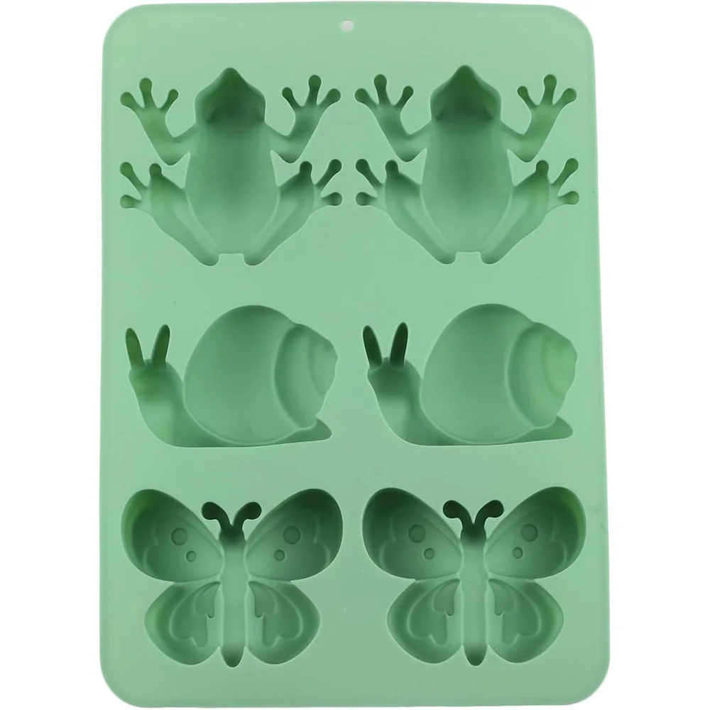 Chocolate Frog Snail Butterfly Candy Mold Silicone Molds For Passover Frog Jello, Crayons, Gelatin, Cake Decoration, Soap, Resin