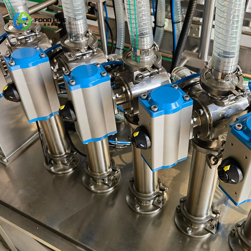 

Custom Multifunctional Beverage Filling Line Automatic Filling Machine Juice Milk Mineral Water Stainless Steel Commercial Line