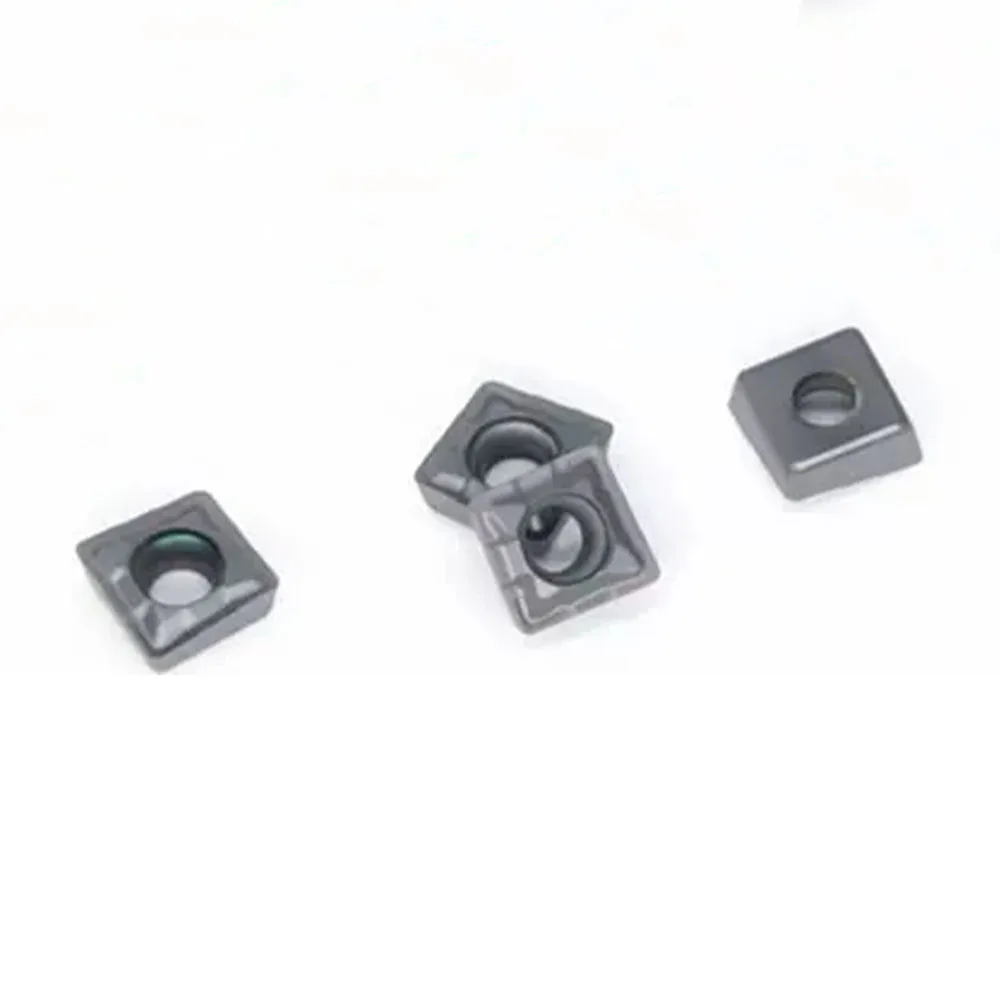 Imagem -03 - Carboneto Insere Ferramentas de Torneamento Lâmina do Cortador para Qcmt050204 Qcmt060204 Qcmt070304 Qcmt080304 Qcmt10t304 10 Pcs Aço Inoxidável