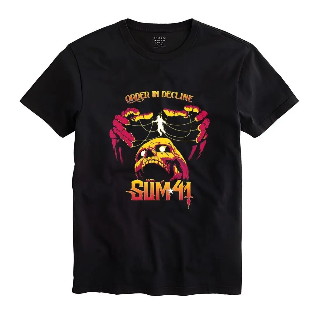 

T shirt Order In Decline Men Black Size S 5XL