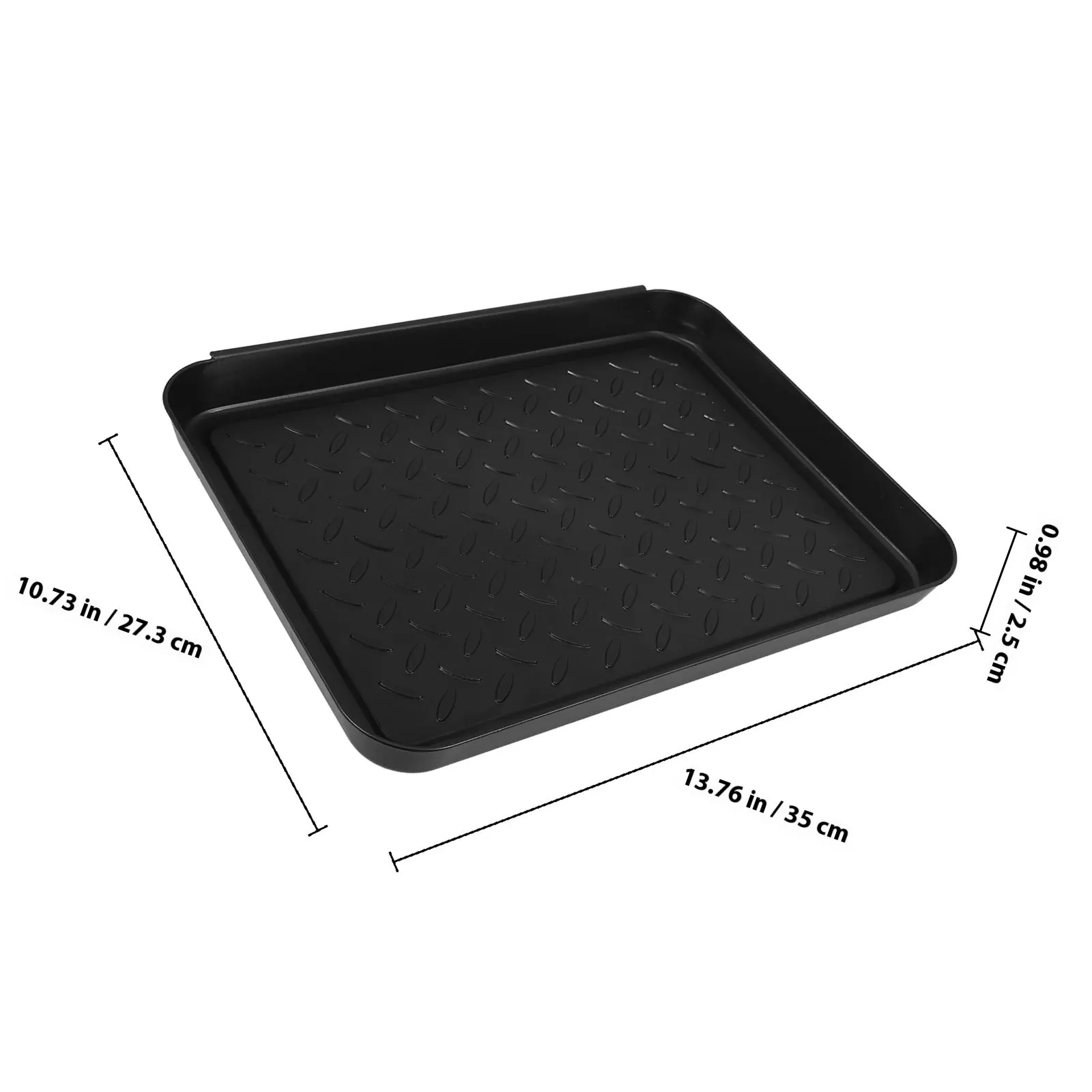 3 pcs Plant Tray Drip Flower Pot Water Planter Saucer Halloween Christmas New Year Door Boot Tray Door Mat Boots Clean Shoes Mat
