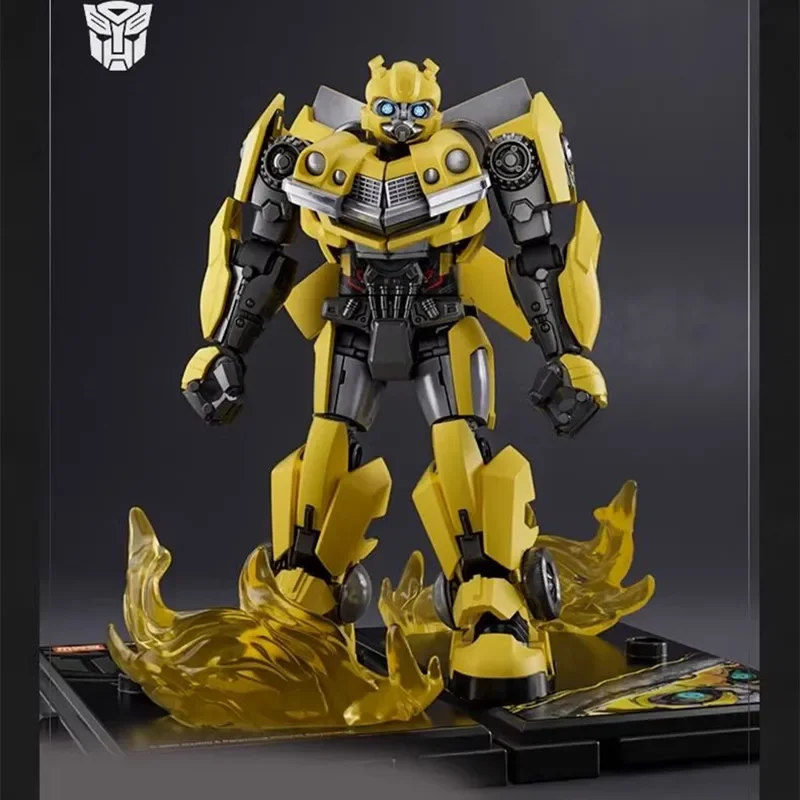 Figura de acción de Transformers, bloques de ensamblaje, clásico Optimus Prime Bumblebee, Natural Disaster, modelo de juguete, en Stock