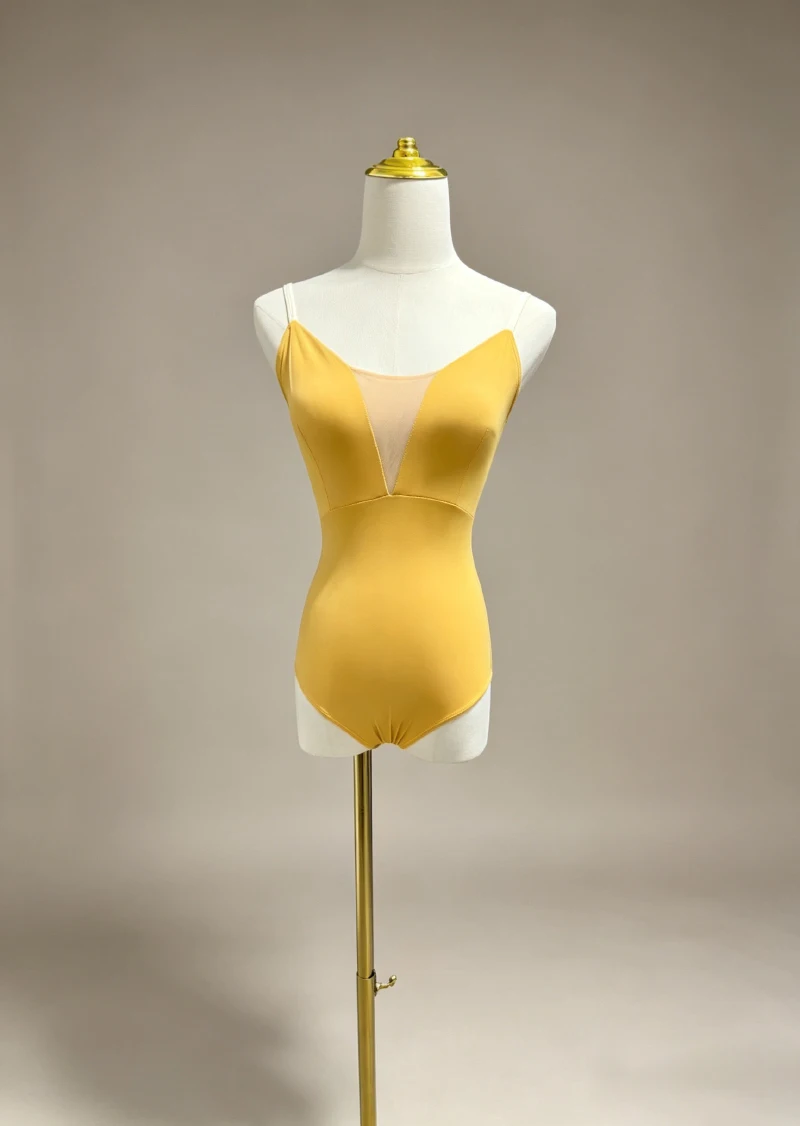 Ballett Overall Frauen hochwertige Tanz Trikot Erwachsenen ärmellose Ballett Tanz Praxis Anzug neue Yoga-Kleidung – Detail 20
