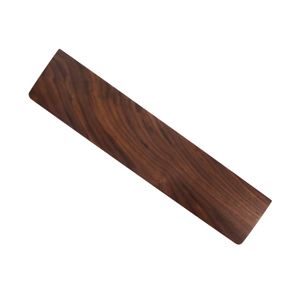

Walnut Wood Keyboard Wrist Pad 300mm Ergonomic Gaming Typing Desk Support Wood Keyboard Wrist Rest Palm Support for Computer