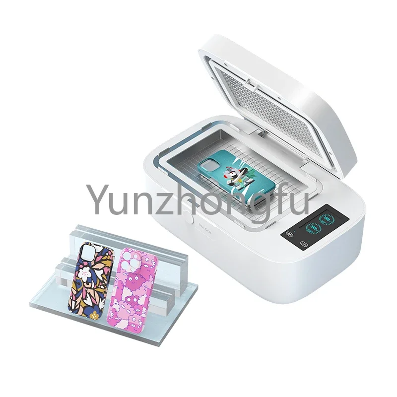 

Sublimation Blanks Phone Cases Printing Machine Mobile Phone Case Printer Wifi APP Online Customize Phone Case Machine