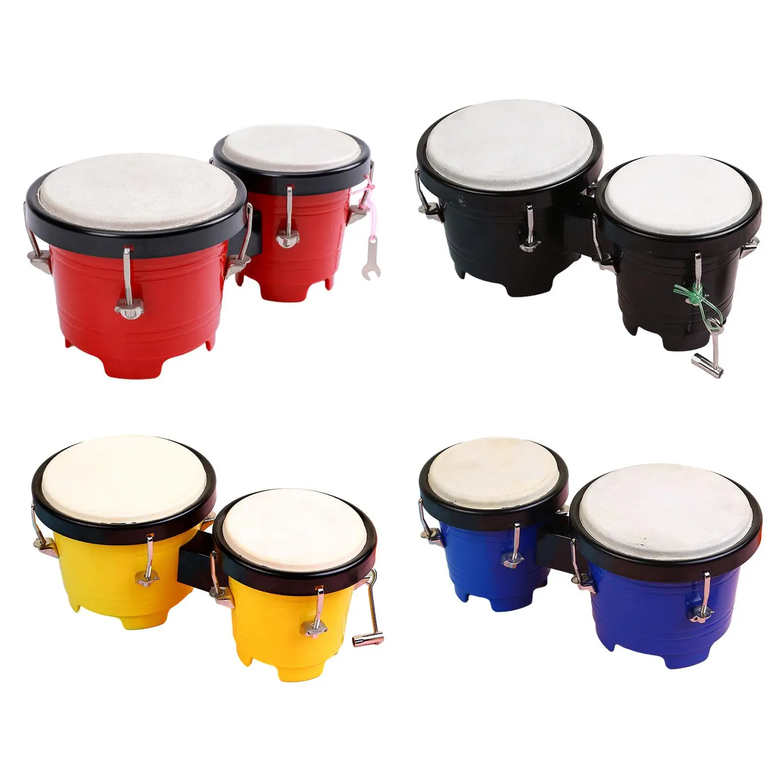 4inch 5inch Bongo Drum Set Musical Instruments for Boys Girls Adults Kids