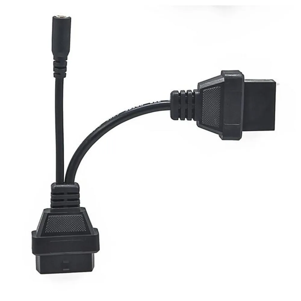 16pin To 12pin Obd Convert Cable for Mitsubishi 12 pin Car Diagnostic Scanner 16 Pin Obd2 Male To 12PIN Port Connector Adapter