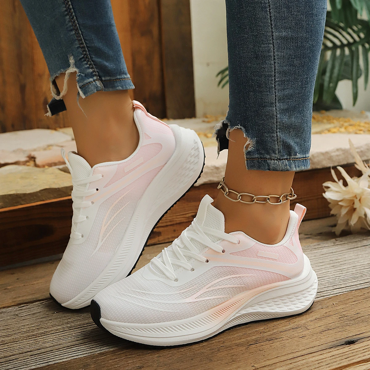 Mesh Trainer Breathable - Tênis de Corrida para Fitness ao
