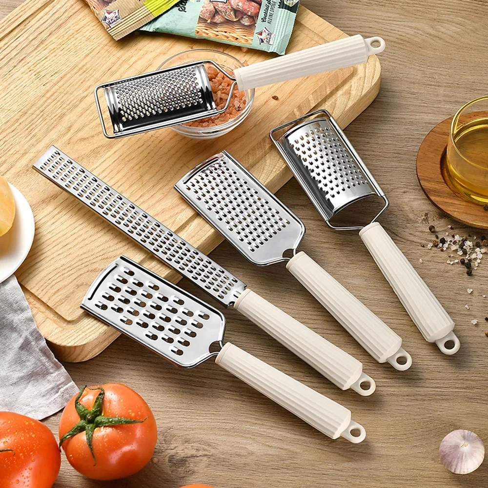 1Pcs Stainless Steel Cheese Grater Slicer Lemon Zester Chocolate Chopper Fruit Peeler Planer Vegetables Cutter Kitchen Gadgets