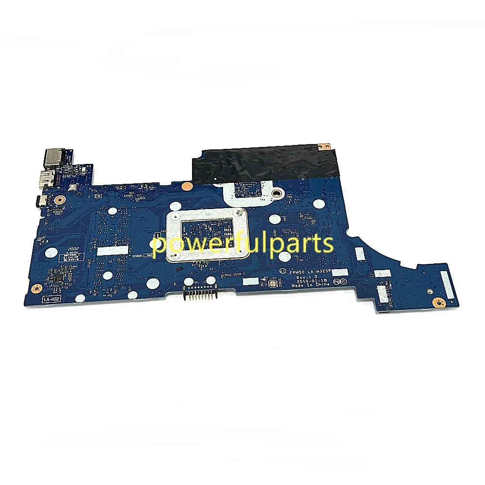 For HP 15-DW Motherboard L51988-601 FPW50 LA-H325P With N5000 CPU On-Board Working Good