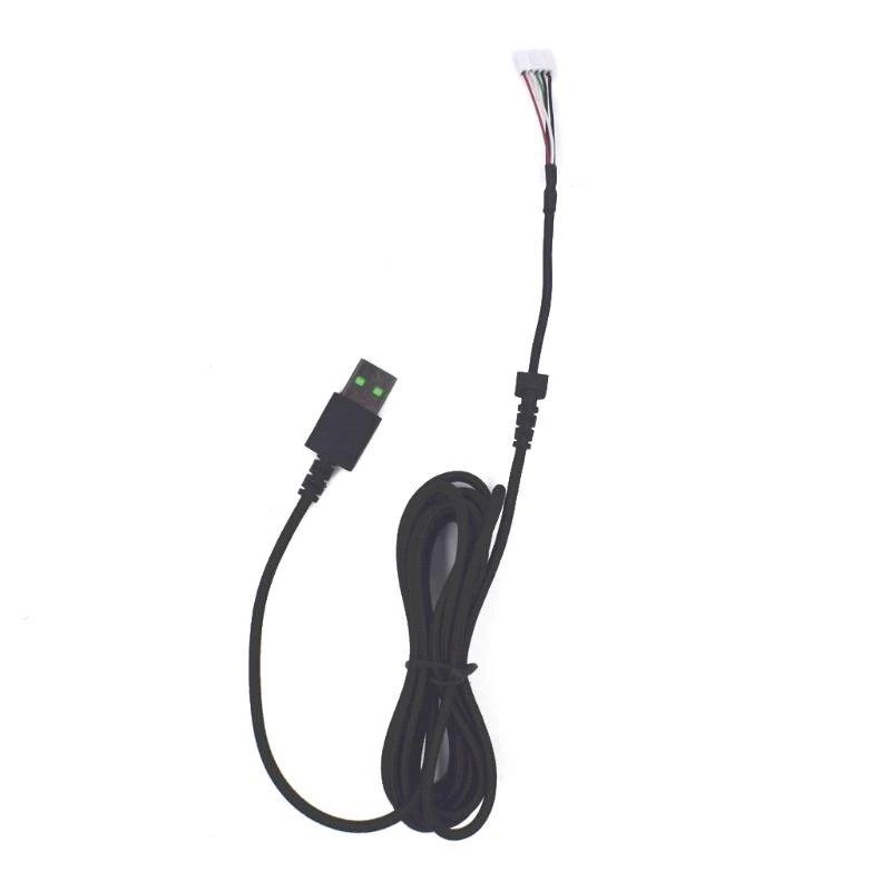 Mouse USB Cable for Razer Mouse Replacement Accessories Durable Wear Resistant Nylon Line 2.2m