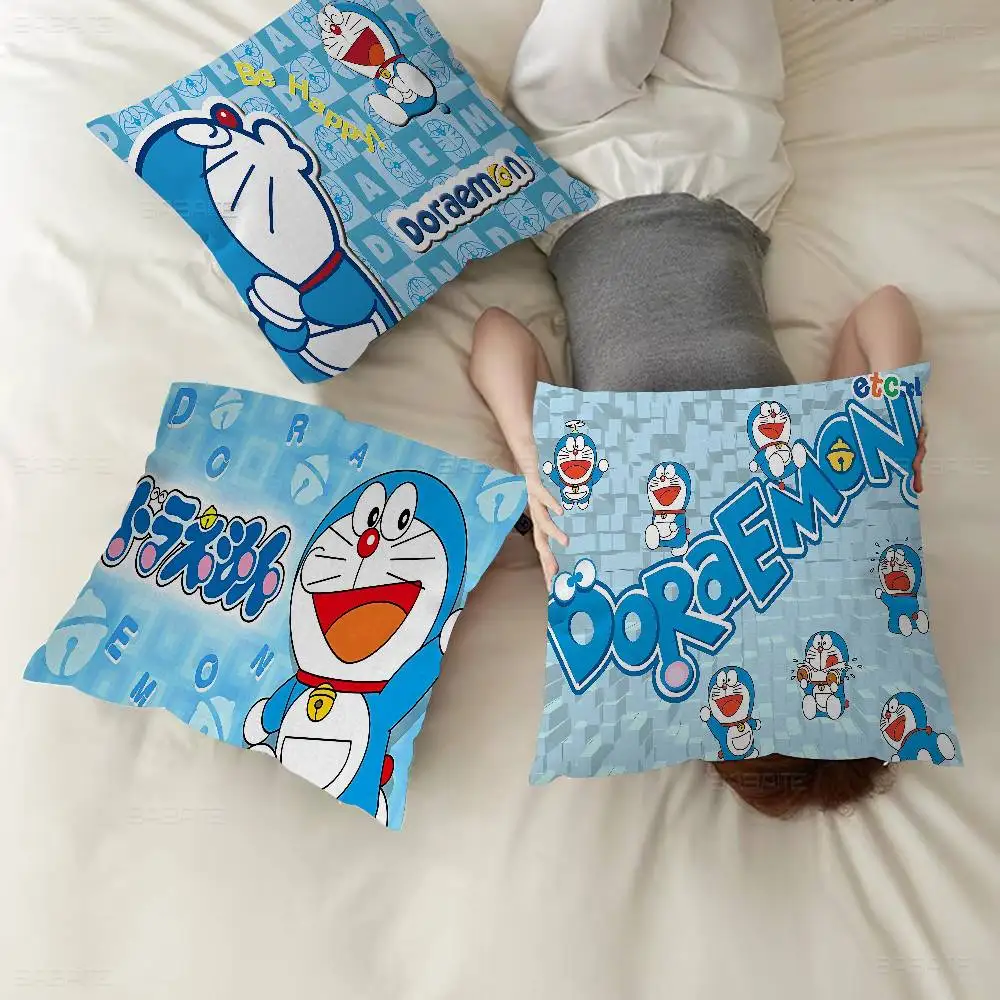 Japan D-Doraemon Lucky Dragon pillow cover sofa cushion cover home room decoration children gift
