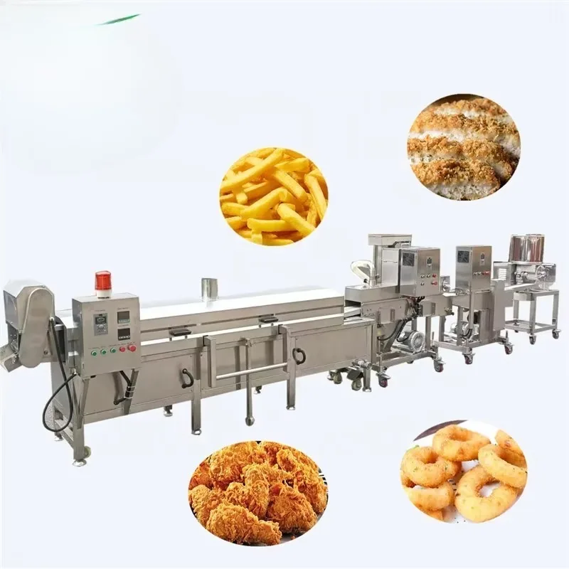 Customized Chicken Nuggets Production Line Hamburger Meat Patties Forming Line Beef Patties Making Equipment