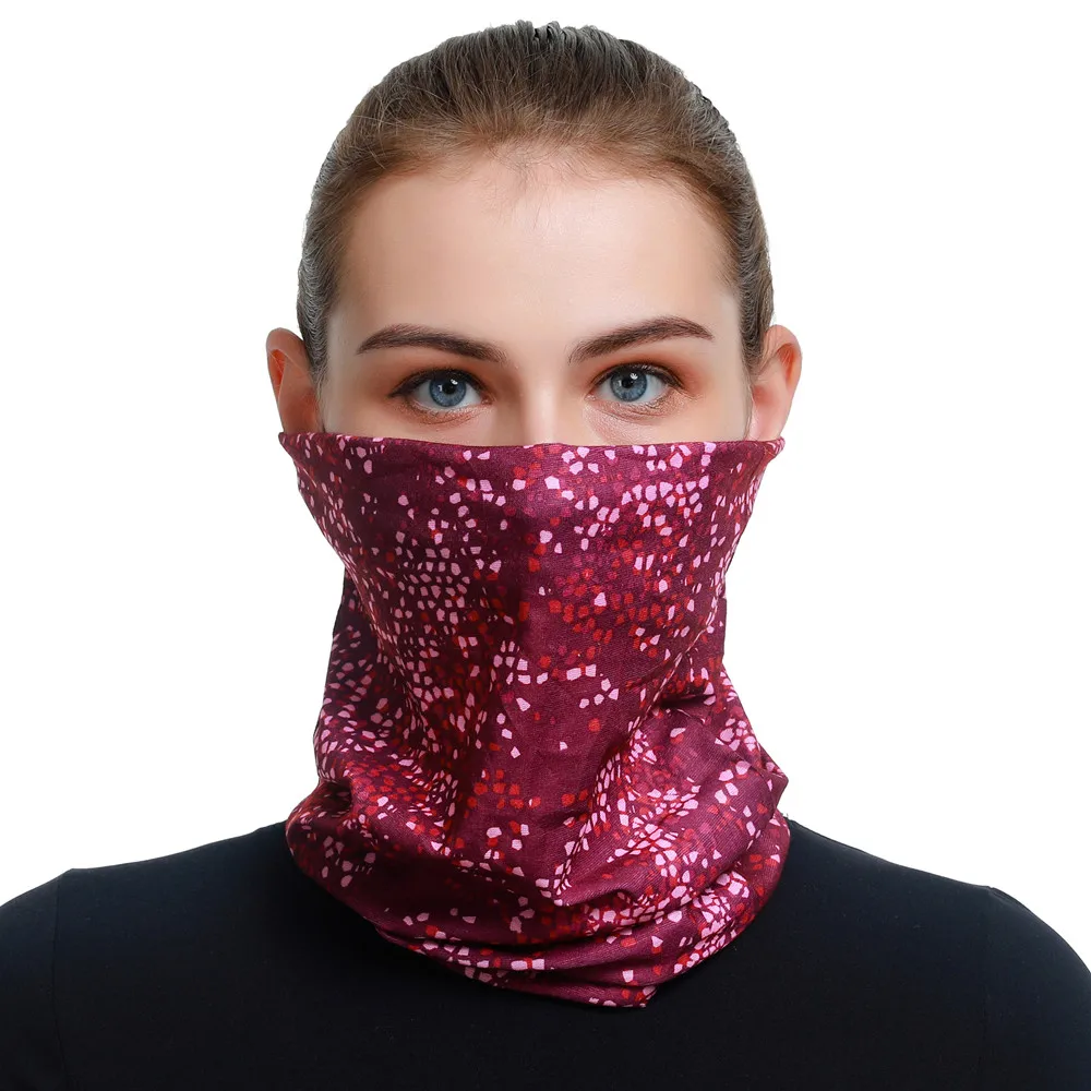 2024 New Fashion Magic Seamless Bandanas For Women Men Multifunctional Headband Sport Mask Balaclava Flower Neck Scarf Skull