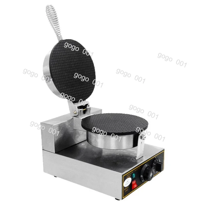 Electric Ice Cream Cone Maker Double Side Heating Waffle Cone Machine for Food Truck