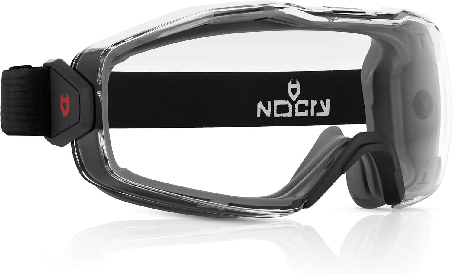 

ANSI Z87.1 Anti-Fog Safety Goggles Over Glasses, Panoramic Lens & Adjustable Strap for Eye Protection in Labs
