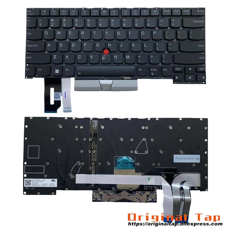 

Американская английская клавиатура с подсветкой для Lenovo Thinkpad T14s Gen 1, SN20W19705 SN20W19777
