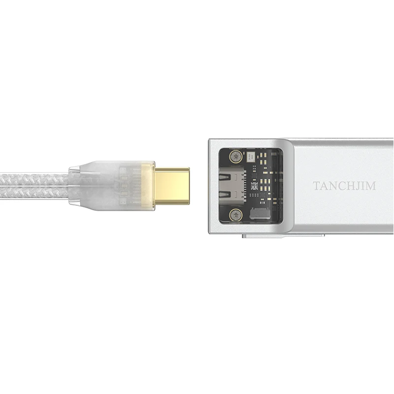 Imagem -04 - Espaço de Tanchjim Amplificador de Auscultadores Portátil Amp Duplo Cs43131 Decodificador Mini Dac do Telefone Móvel com 3.5 mm e 4.4 mm Saídas