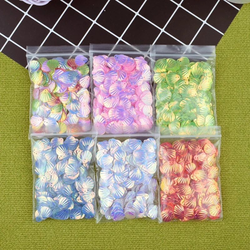 Modeling Clay Stuffing Pearl Shell Sequins Beauty Shell Mud Fill DIY Glitter Slime Fairytale Dream Slime DIY Supplies Decoration