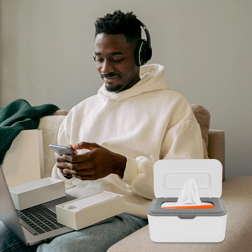 2 Buah Dispenser Tisu Bayi Kotak Penyimpanan Portabel Dapat Digunakan Kembali Wadah Tisu Perjalanan Ringkas Dispenser Tisu Ringan Tahan Lama