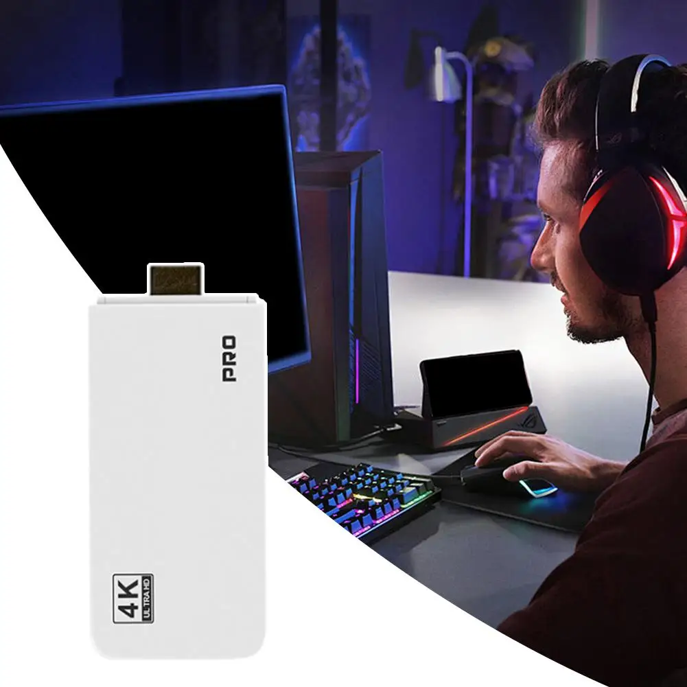 وحدة تحكم ألعاب ريترو 128G ألعاب فيديو كلاسيكية 2025 4K HDMI مدمجة 23 محاكيات 20000+ ألعاب التوصيل والتشغيل مع وحدتي تحكم #3