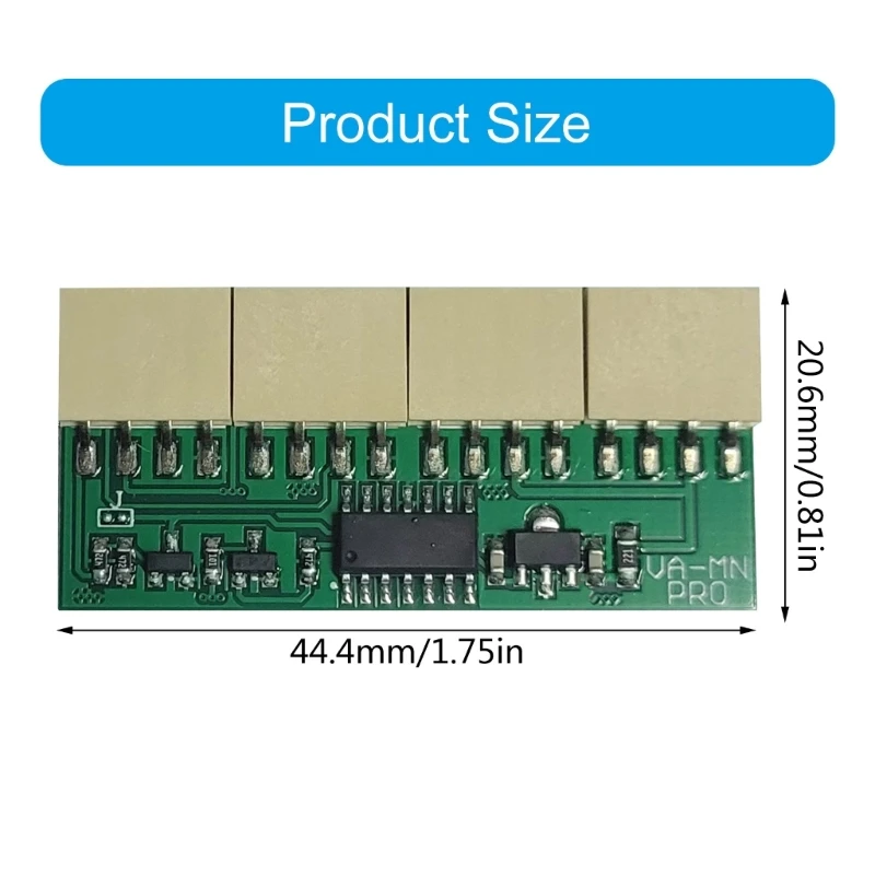 Bộ mô phỏng quạt tốc độ nhanh, 3000PRM đến 8400RPM Phụ kiện làm mát PC 4 trong 1 cho máy tính dòng S19 S19pro D9