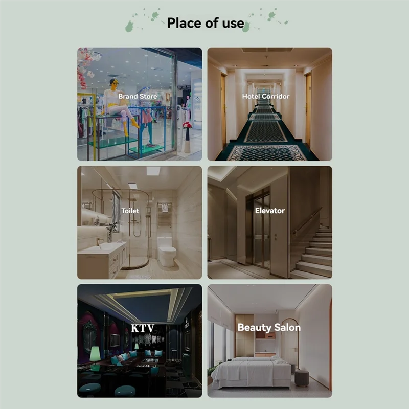 

CTHO-500Ml Ароматерапевтическая машина Безводный диффузор эфирного масла Умная Bluetooth ароматическая машина для больших помещений