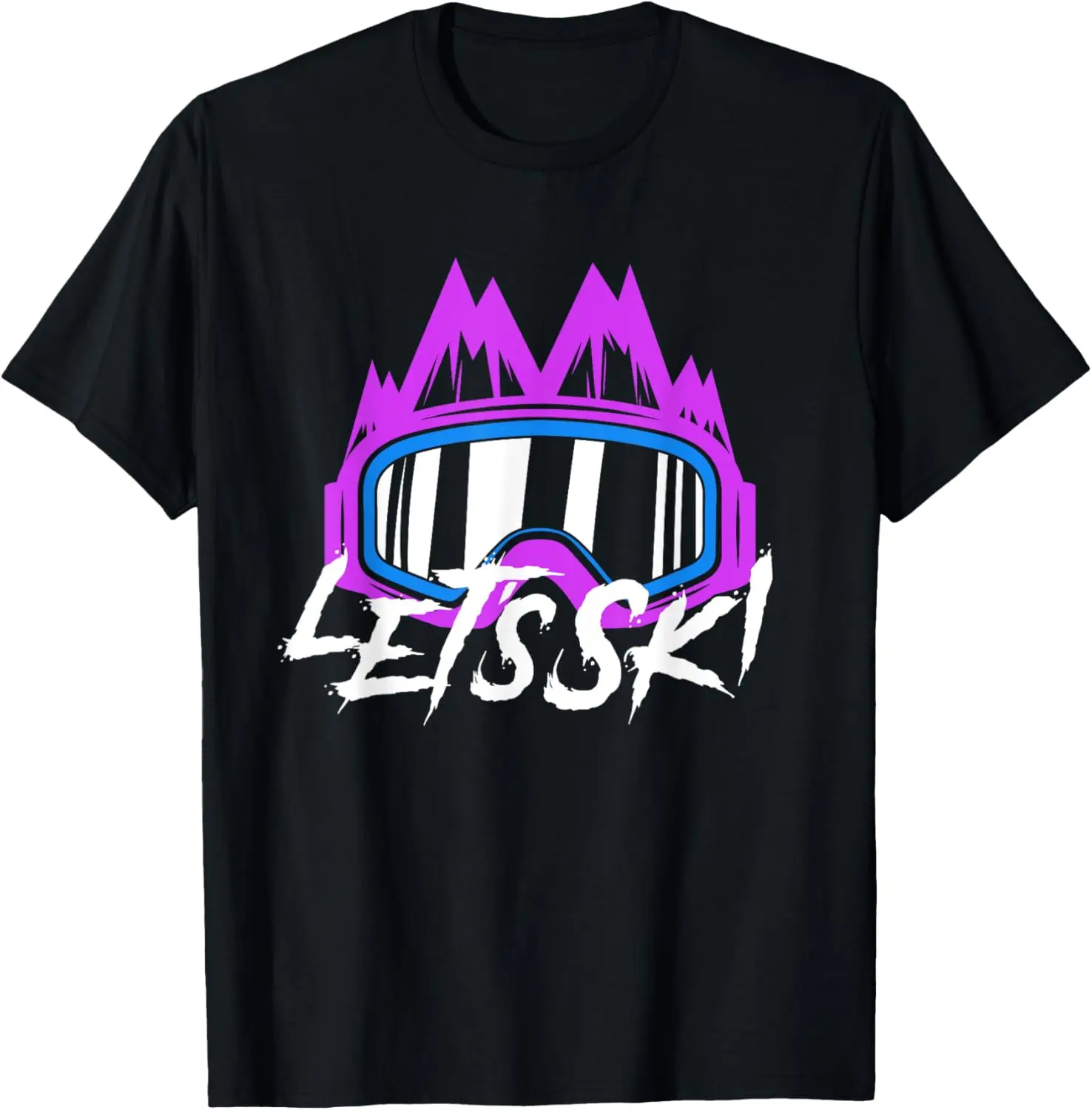 Ski 80s 90s Skiing T-Shirt