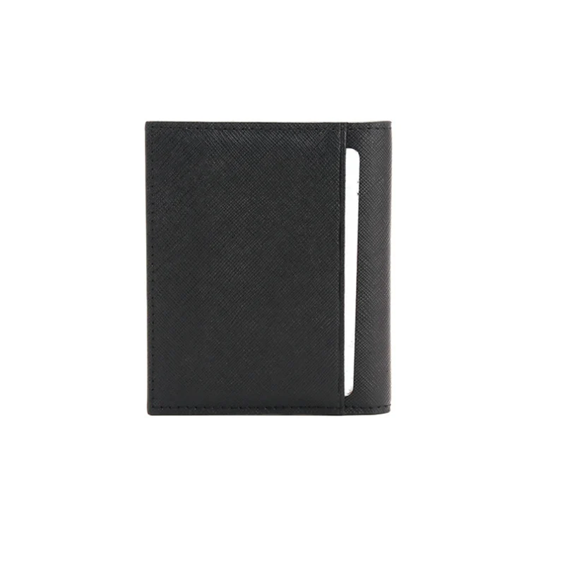 Mens Genuine Leather Short Cards Bag Card Holders Cowhide Credit ID card Holder Organizer 9 Card Slots Wallet