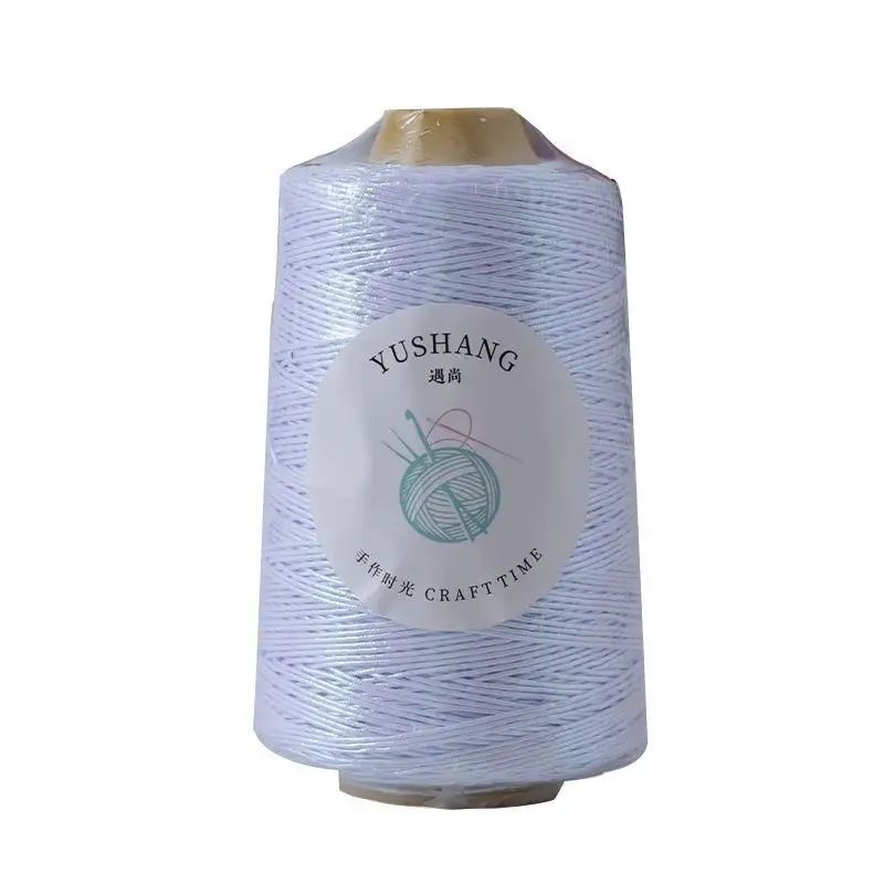 Sparkle Glitter Core Spun Yarn Skin-Safe Hand Knitting Thread for DIY Crochet Tote Bags Scarves Gifts for Knitting Enthusiasts