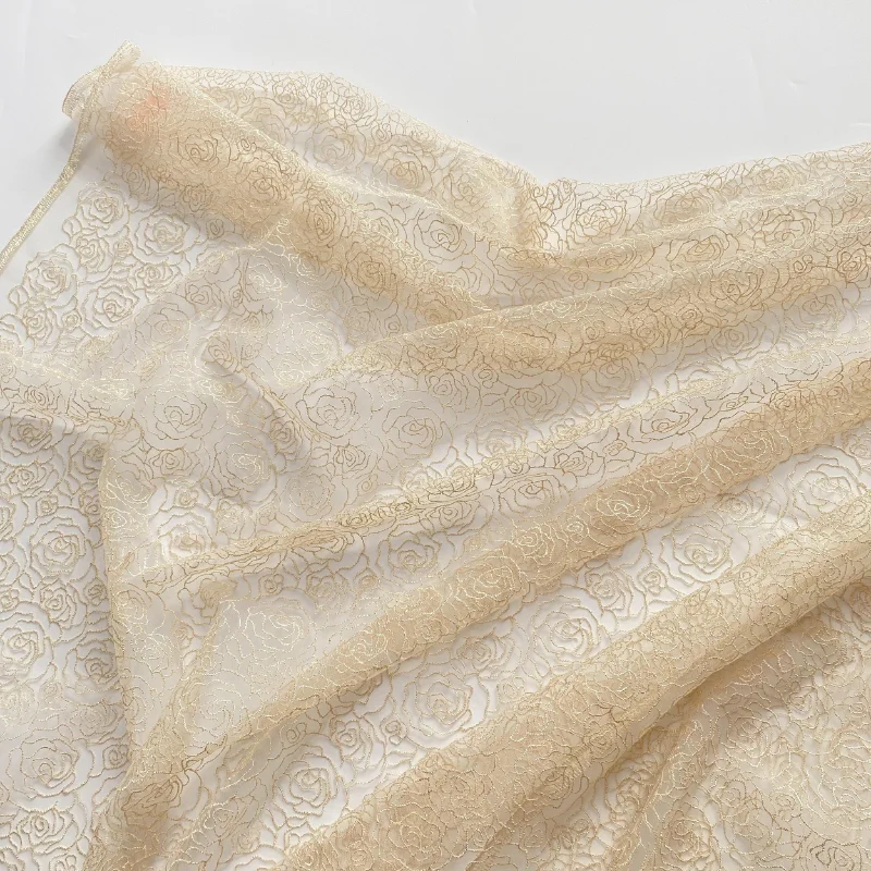 130X50Cm Gold Threa…