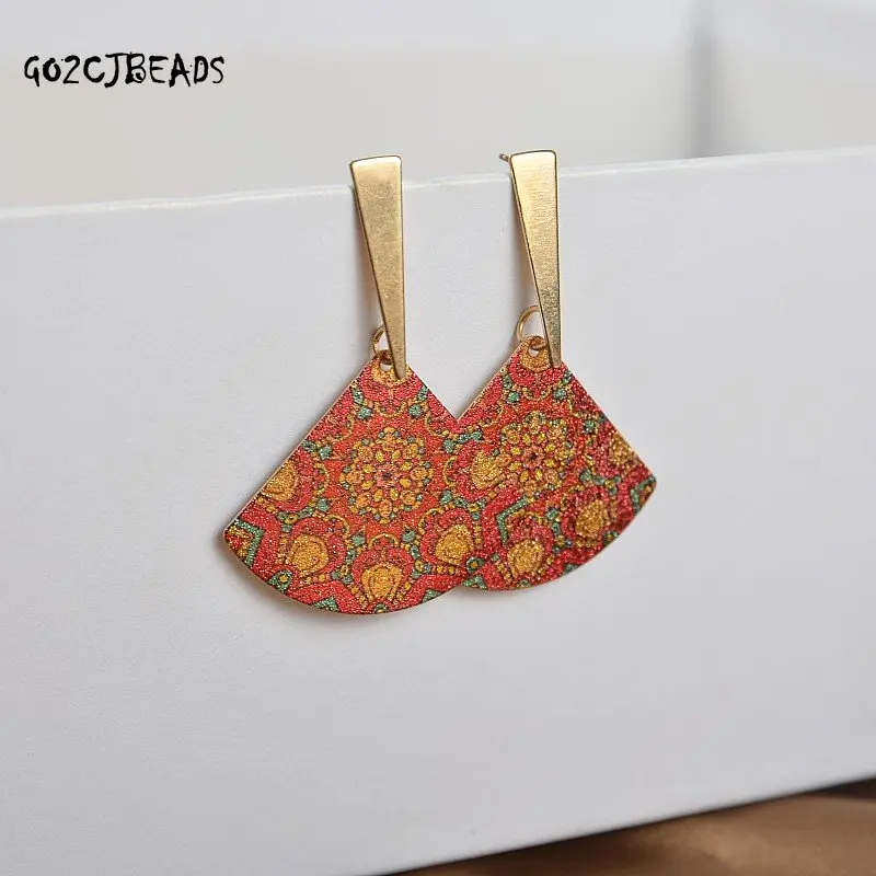 Bohemian Earrings Trendy Metal Punk Earings Ethnic Style Earrings Long Earring Women Irregular Sexy Girls Jewelry Fashion