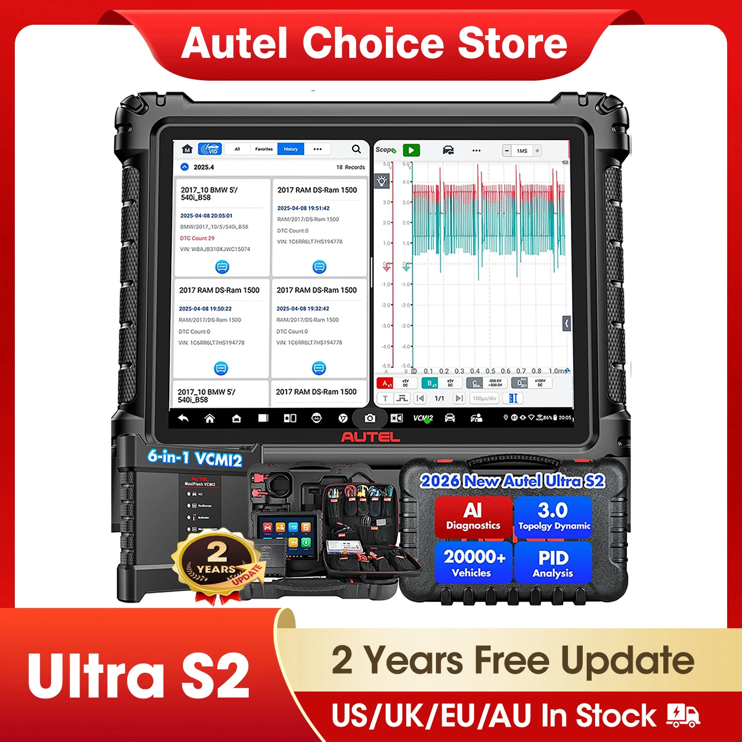 Autel Maxisys Ultra - Autel MaxiSys Ultra S2 Car Diagnostic