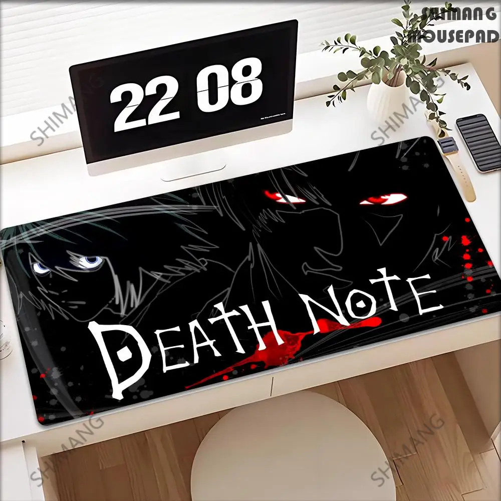 DEATH NOTE Mousepad INS Tide Large Thickened Mouse Pad Oversized Gaming Keyboard Notebook Table Mat for PC Computer Table