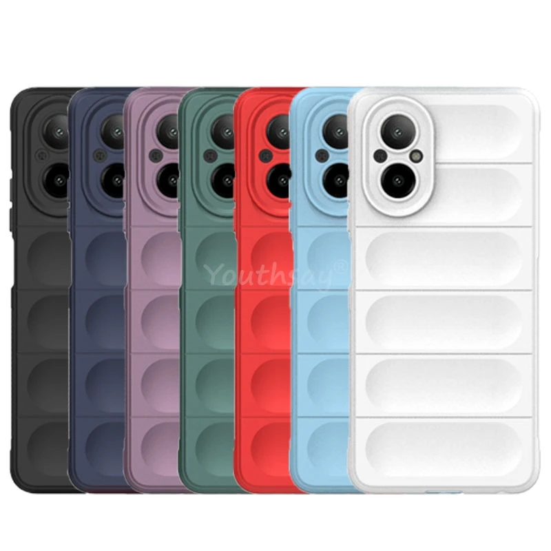 

For Realme C67 Case Silicone Shockproof TPU Capa Protector Anti-drop Case Realme C67 Cover Realme C67 Case Rubber Funda