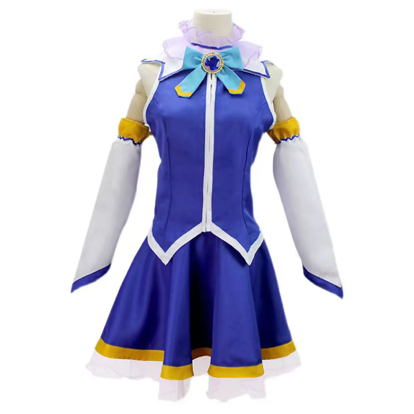 

Anime A blessing to this wonderful world Cosplay Aqua Costume Party Suit Full Set Female Suit