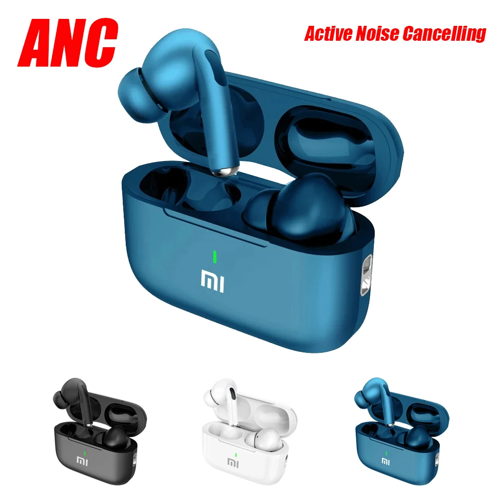 XIAOMI Wireless Earphone E17 ANC Noise Cancelling Bluetooth Headphone MIJIA Sport HIFI Stereo Sound In Ear Headset Built-in Mic