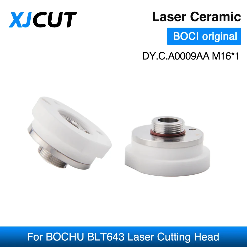 XJCUT BOCI الأصلي ليزر السيراميك فوهة حامل DY.C.A0009AA M16 * 1 تبريد المياه لرأس القطع بالليزر BOCHU BLT643 #1
