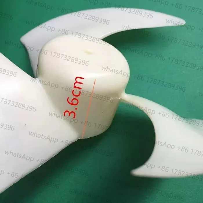 1 unidade de lâmina de ventilador para refrigerador, lâmina de ventilador para freezer, lâmina de ar do motor, 15cm