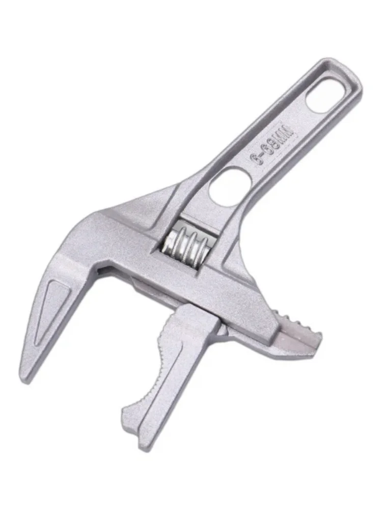 Uniwersalny zestaw naprawczy 1PC16-68mm, narzędzia ręczne do łazienki, klucz do rur z dużym otworem, klucz do nakrętek, regulowany klucz płaski, narzędzie do napraw łazienkowych. — zdjęcie 2