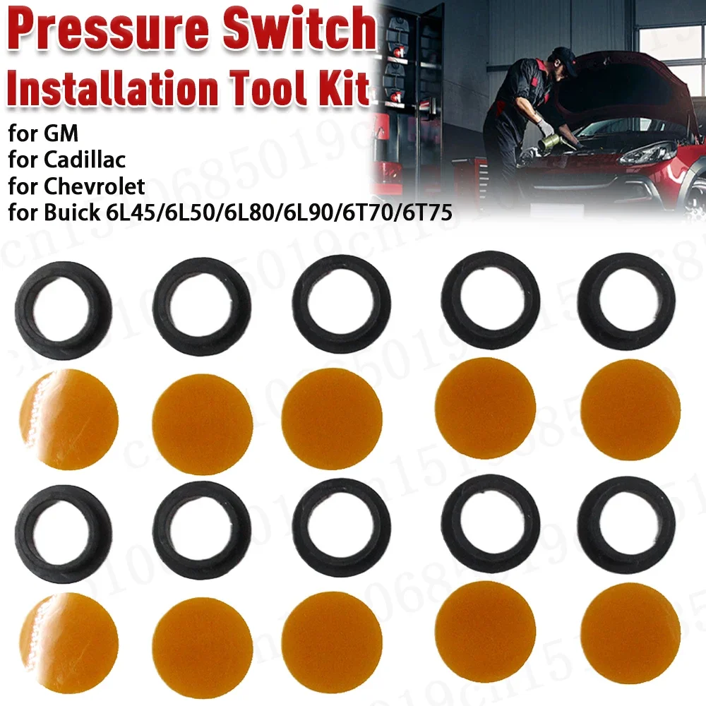 Transmission Pressure Switch Rebuild Kit for Chevrolet GM for Buick 6L45/6L50/6L80/6L90/6T70/6T75 Transmission Pressure Switch