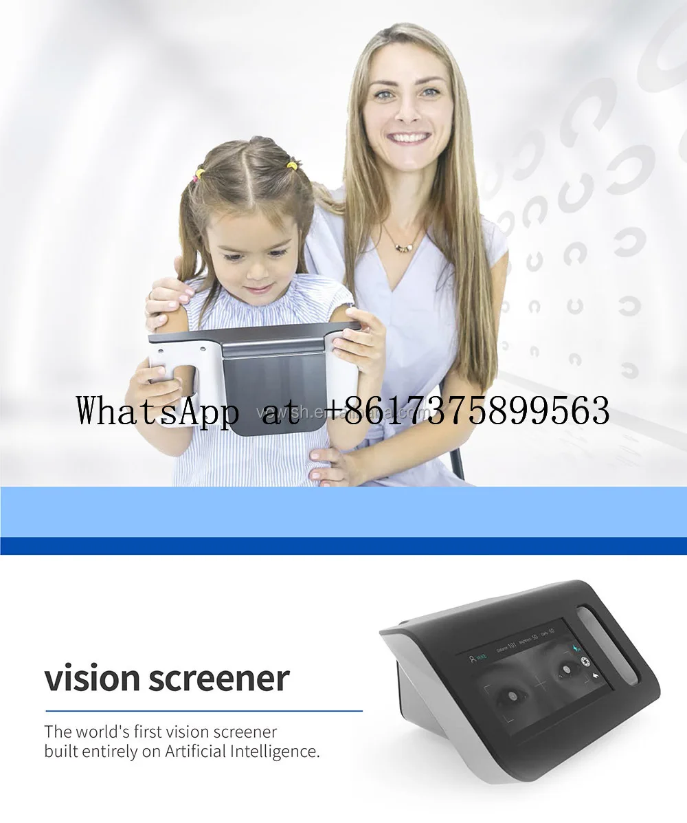 Upgraded C10 Handheld Auto Refractometer Portable Ophthalmic Digital Vision Screening Device for Clinic