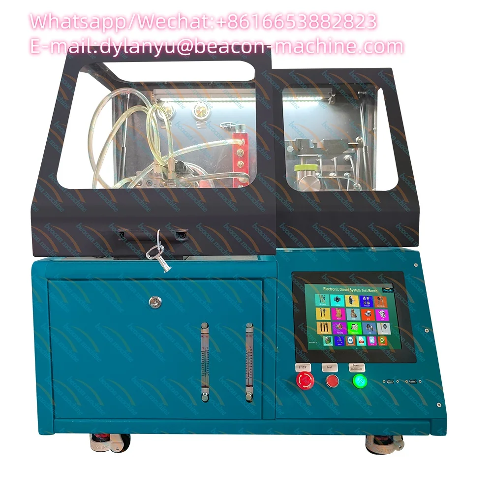 Common Rail test Machine diesel Injector test Stand Diesel Fuel Common Rail Injector Pump Calibrator CR216 with BIP Function