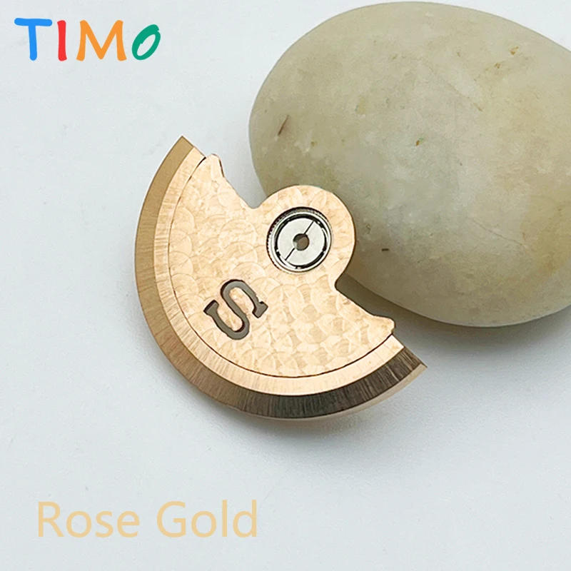 Mod Rose Gold NH36 Movement Rotor Fits NH35 NH36 NH38 NH39 4R35 6R35 7S26 Movement Automatic Rotor Watch NH36 Hammer Rotor