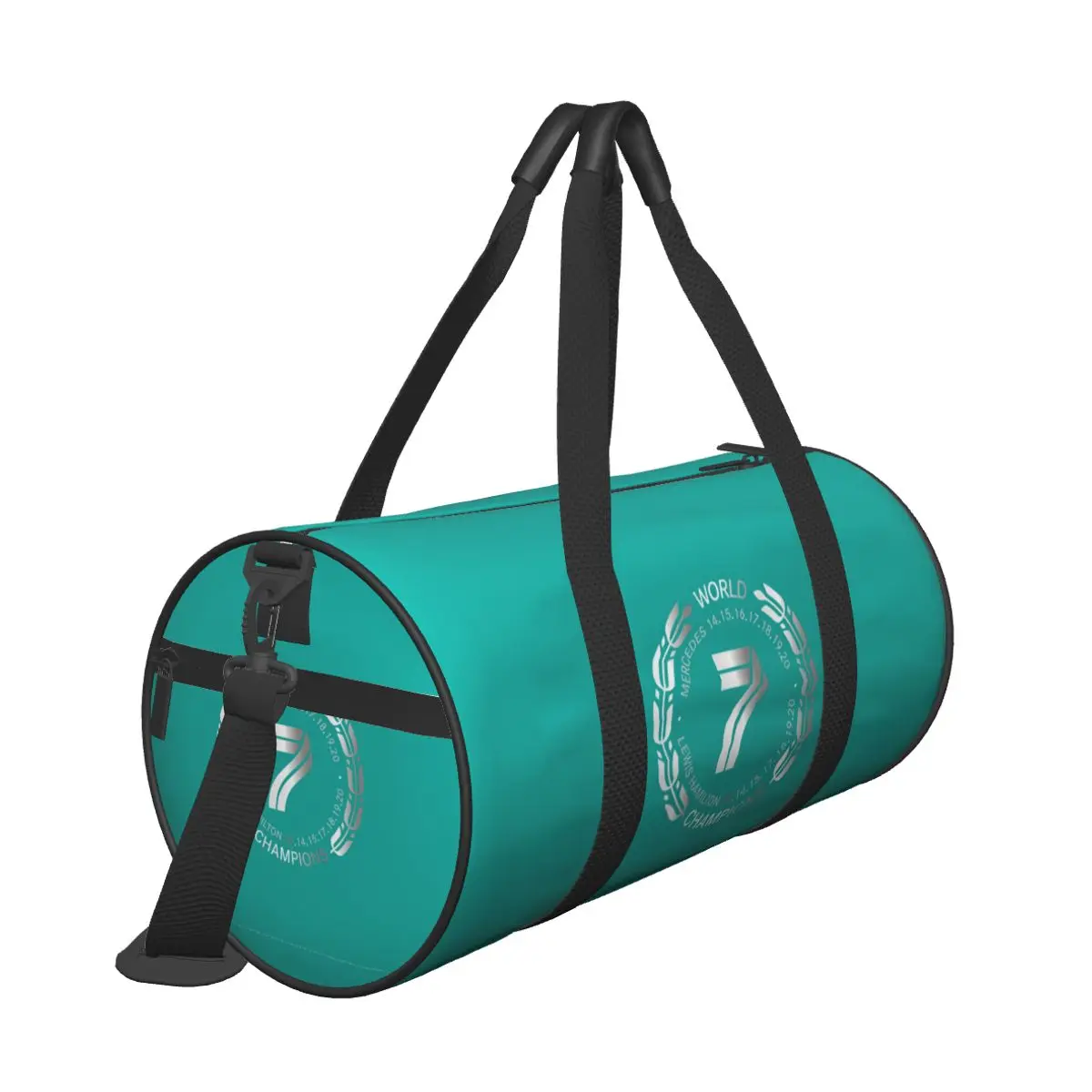 L-Lewis Hamilton-Sac de sport rond de grande capacité pour homme et femme, bagage à main de voyage, fitness, 44