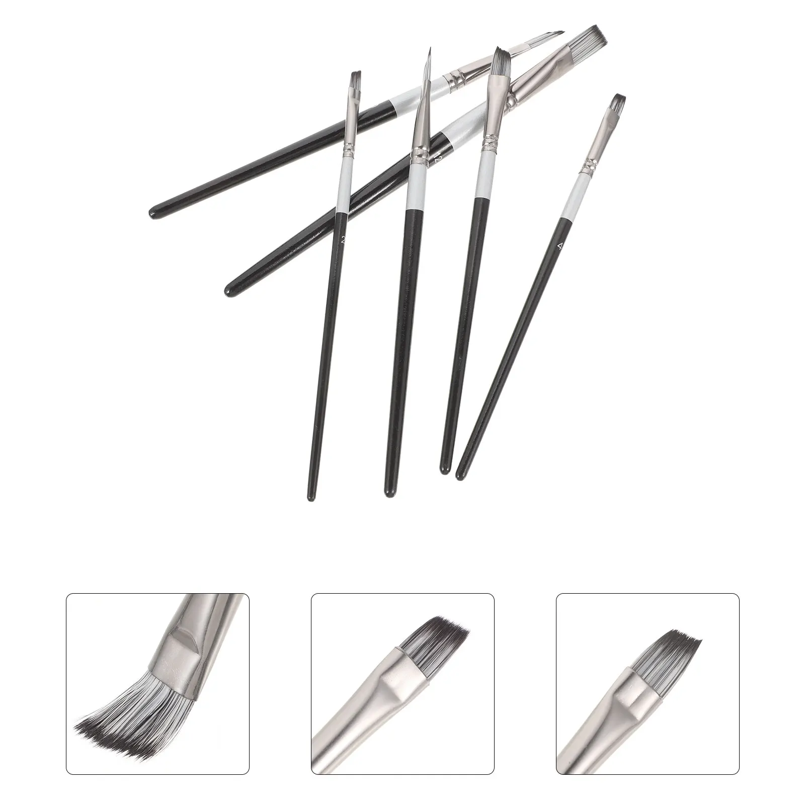 

Artist Paint Brushes Set Watercolor Brushes for Acrylic Oil Painting Wood Student Art Supplies Bulk Professional Paintbrushes