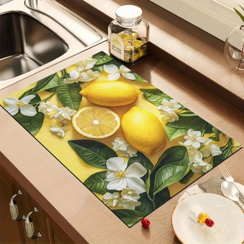 Kitchen With Baking Station - Alas Dapur Anti Selip Cepat Kering