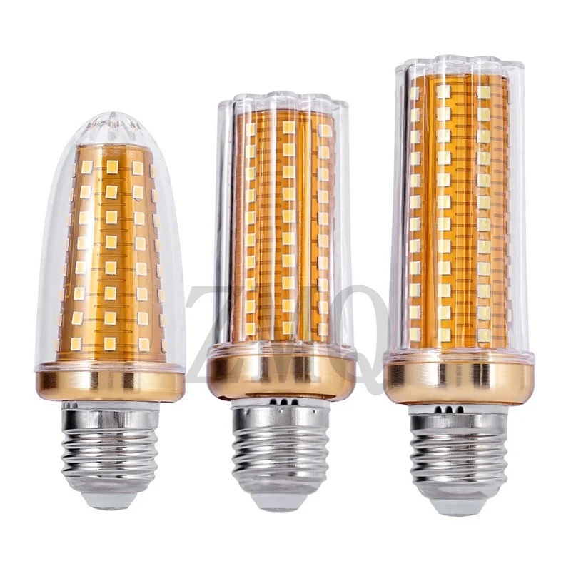 جديد سوبر عمر طويل E27 E14 18 واط 20 واط 24 واط 30 واط LED مصباح لمبة الذرة التيار المتناوب 220 فولت لا وميض 2835 سمد مصباح ليد/الإضاءة