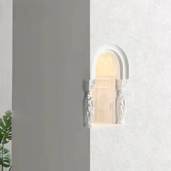 嵌入式石膏角燈感應壁燈創意家居裝飾石膏壁燈樓梯間門廳背景照明 8 最佳銷售 石膏燈 - №2